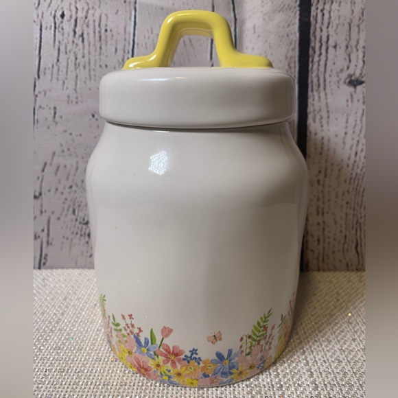 🆕 Rae Dunn Spring Collection Floral “Sugar” Jar - Picture 5 of 12